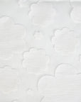 White Floral Organza Fabric 99762