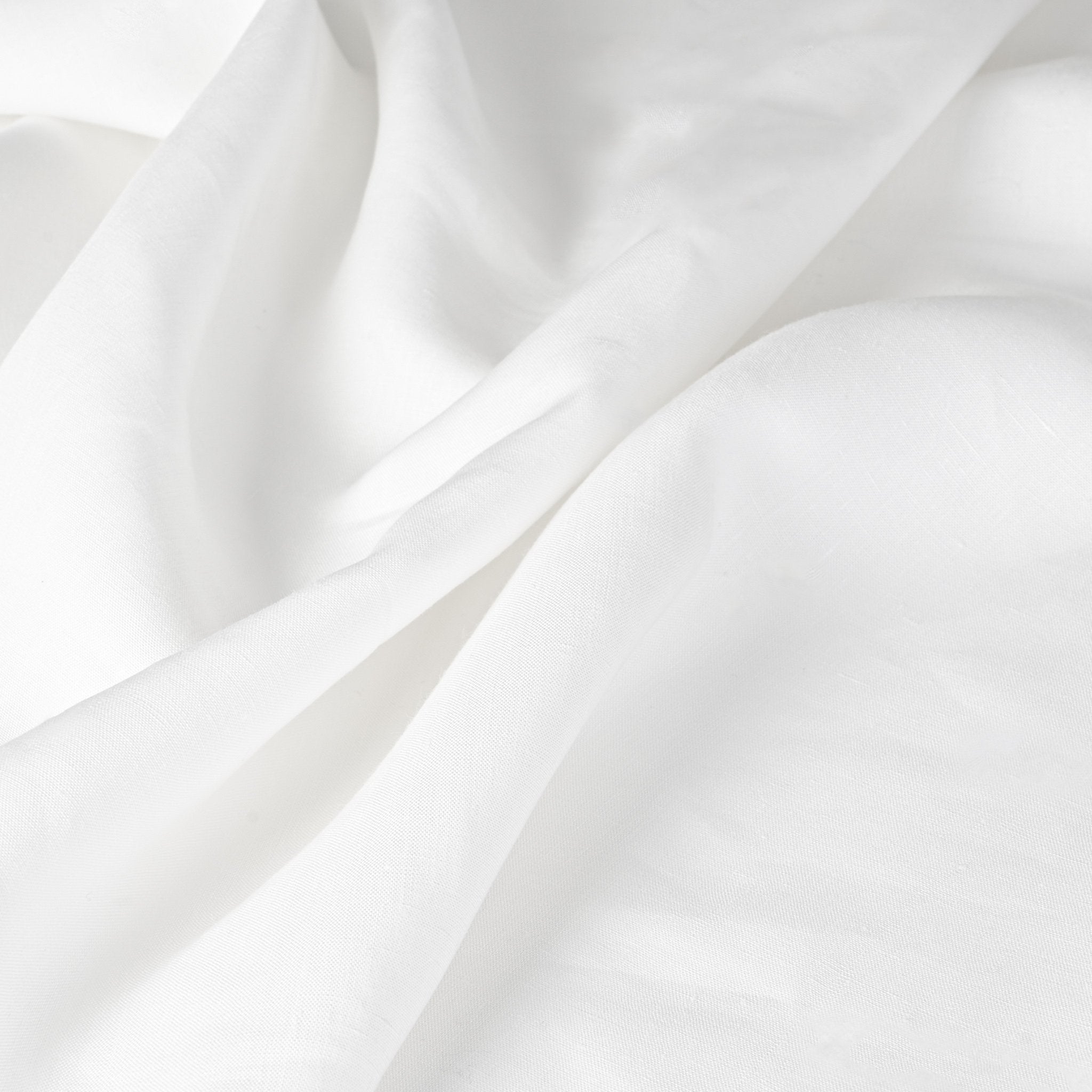 White Linen Canvas Fabric 3636