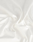 White Stretchy Cotton Twill Fabric 2722