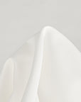 White Stretchy Cotton Twill Fabric 2722