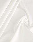 White Stretchy Cotton Twill Fabric 2722