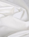 White Stretchy Poplin 8537