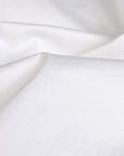 White Stretchy Poplin 8537