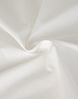 White Stretchy Poplin Fabric 8232