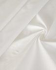 White Stretchy Poplin Fabric 8232