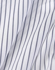 White Striped Shirting Fabric 2922