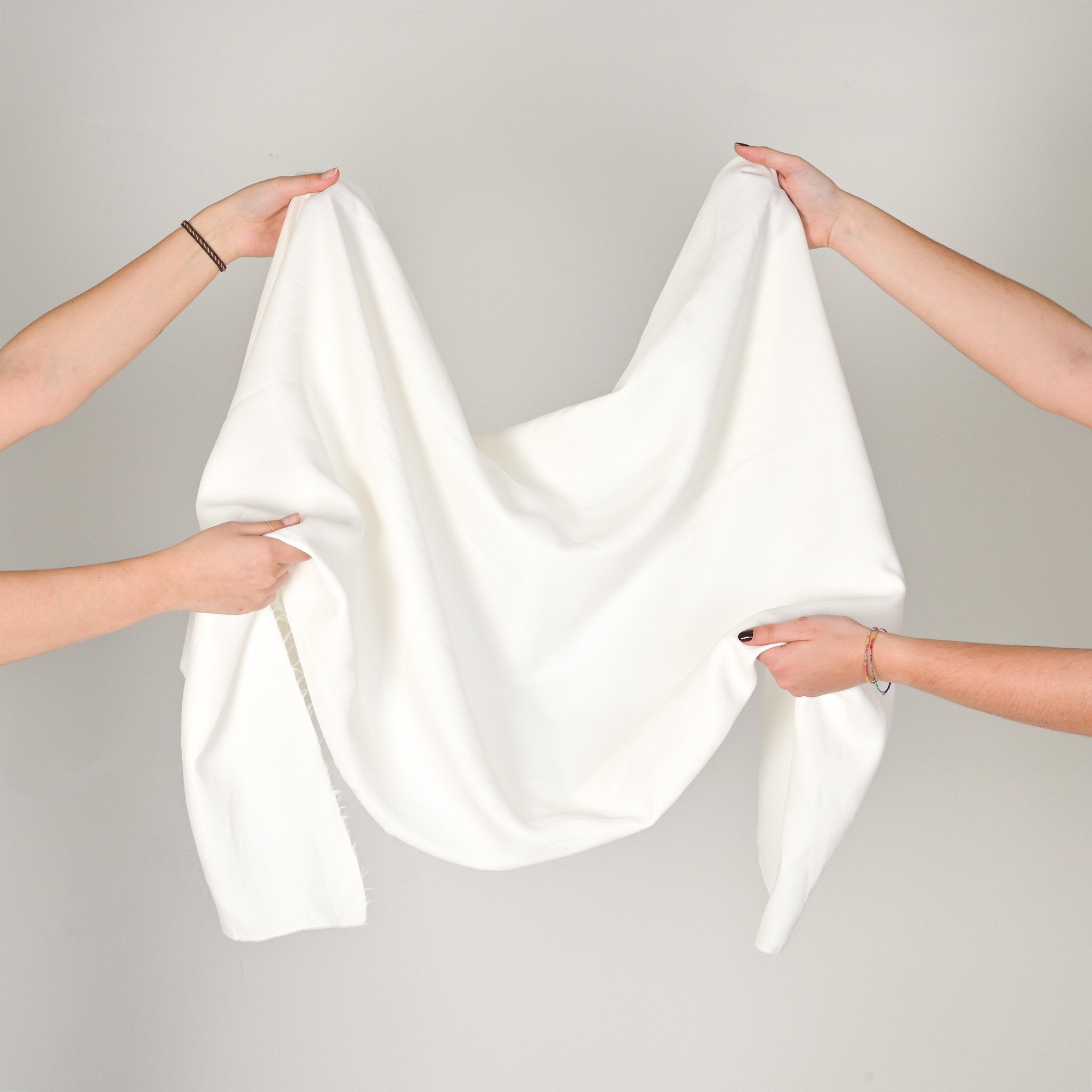 White Suiting Fabric 4529