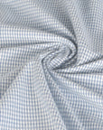 White and Blue Corduroy Fabric 3478