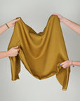 Yellow Satin Back Crepe Fabric 96900