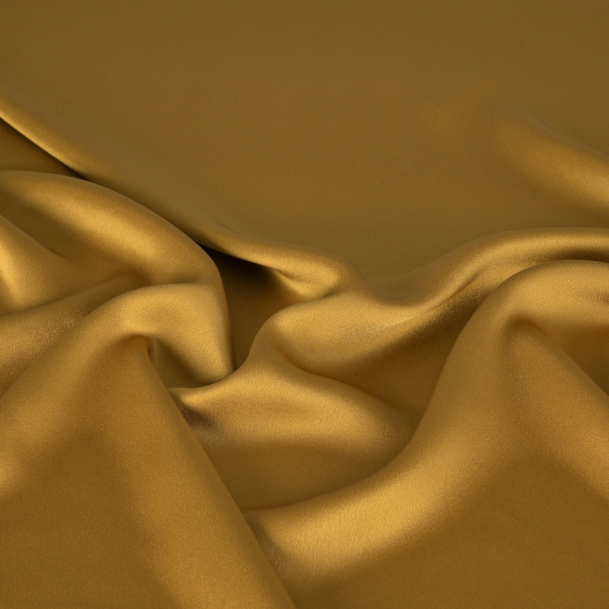 Yellow Satin Back Crepe Fabric 96900