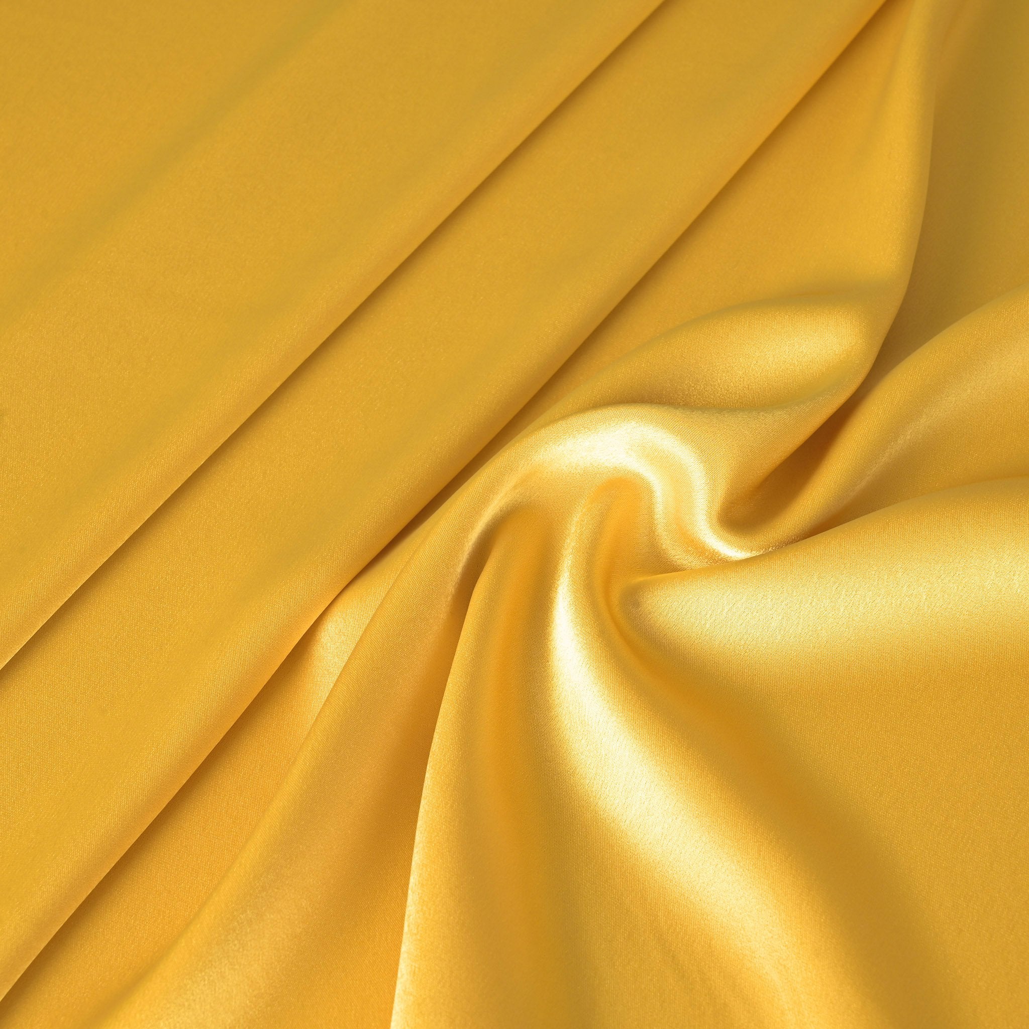 Yellow Satin Fabric 4571