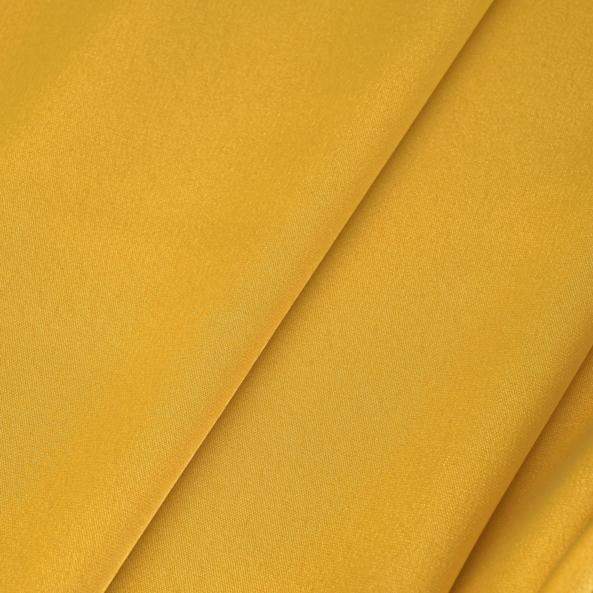 Yellow Satin Fabric 4571
