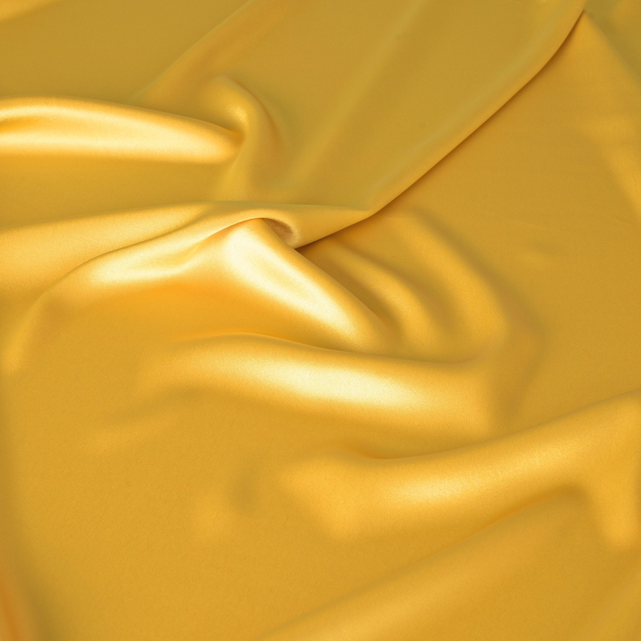Yellow Satin Fabric 4571