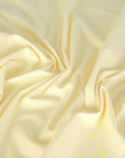 Yellow Striped Shirting Fabric 80158