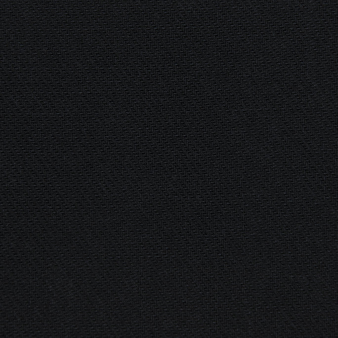 Mid-Weight Black Wool Crepe 140 - Fabrics4Fashion