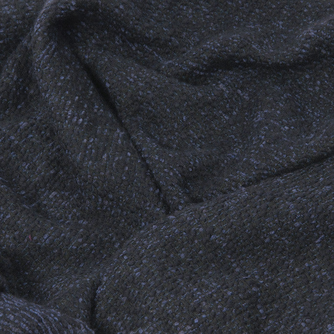 Navy Bouclé Coating Fabric 226 - Fabrics4Fashion