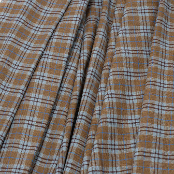 Vintage Plaid Cotton Fabric 231 - Fabrics4Fashion