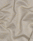 Yellow/Lurex Textured Jacquard 957 - Fabrics4Fashion