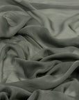 Greenish Grey Chiffon Silk 1028