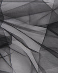 Black Thin Tulle 1030 - Fabrics4Fashion