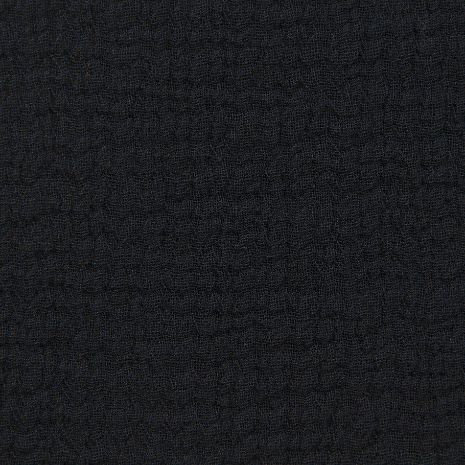 Black Crinkle Crepe 104 - Fabrics4Fashion