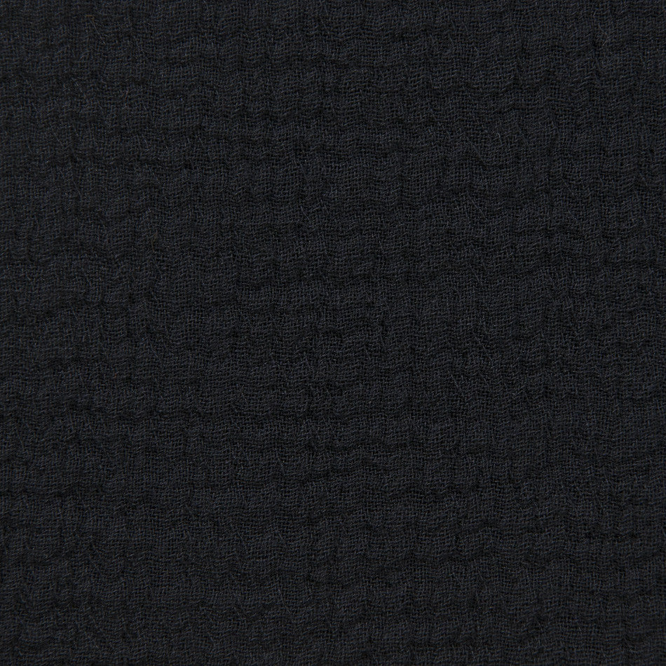 Black Crinkle Crepe 104 - Fabrics4Fashion