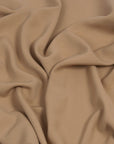 Tan Beige Blouseweight Fabric 1067 - Fabrics4Fashion