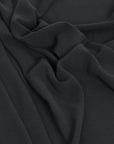 Charcoal Flattering Wool Fabric 109 - Fabrics4Fashion