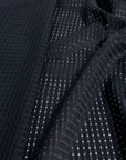 Navy Grid Micro-motif Fabric 1272 - Fabrics4Fashion