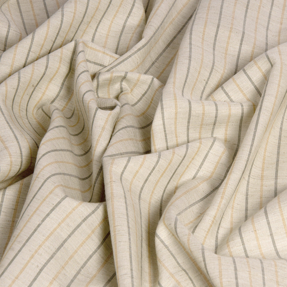 Natural Striped Linen Fabric Fabrics4Fashion Natural Striped Linen Fabric Fabrics4Fashion