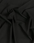 Black Bengaline 1462 - Fabrics4Fashion