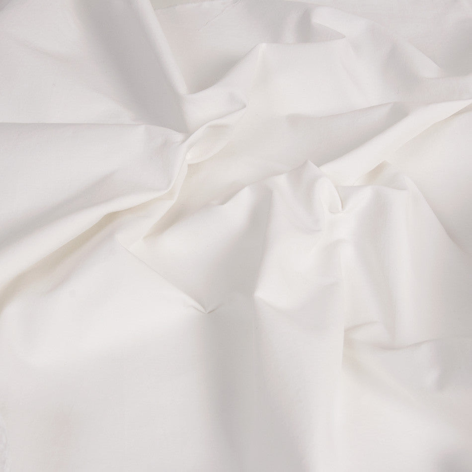 White Plain Cotton 1480 - Fabrics4Fashion