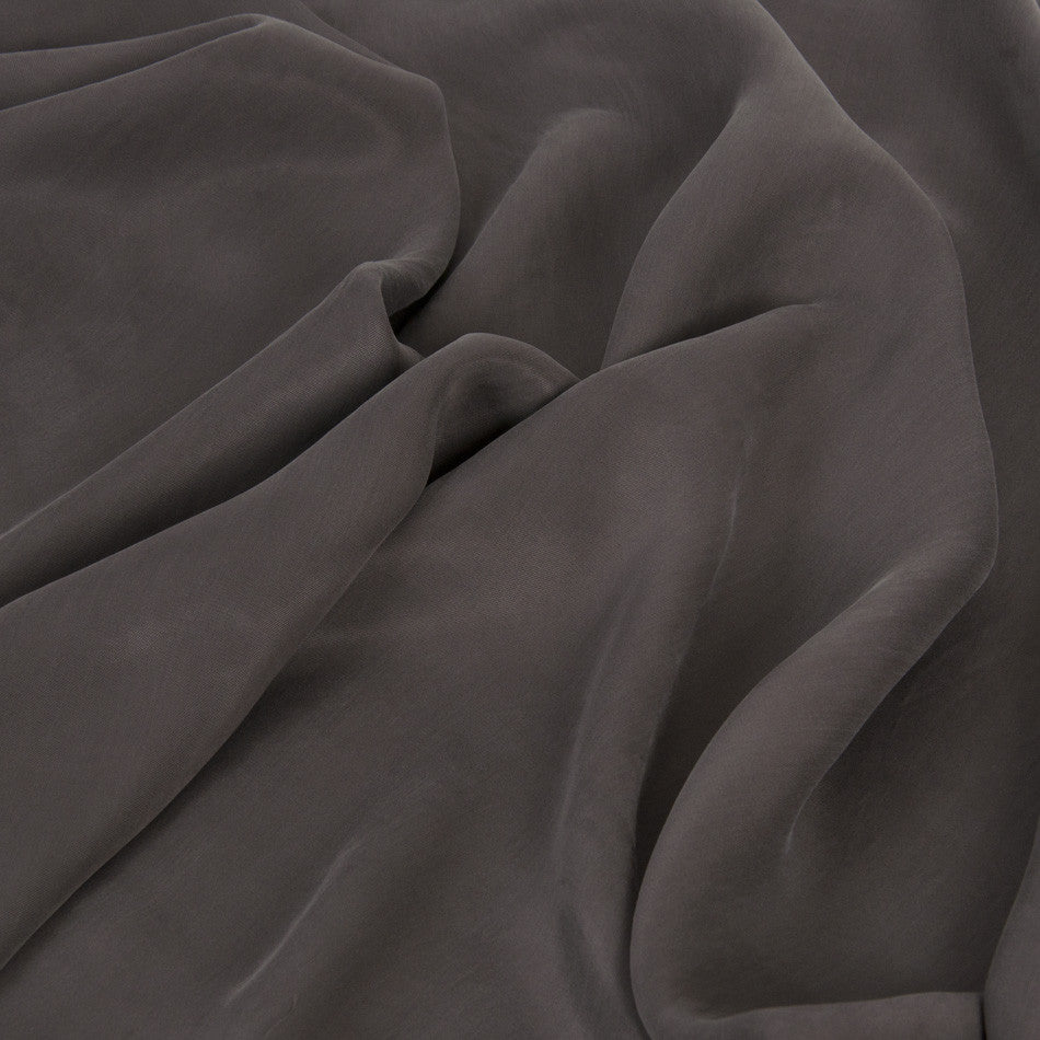 Grey Cupro Fabric 1483 - Fabrics4Fashion