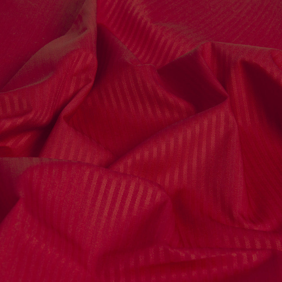 Red Fancy Poplin 153 - Fabrics4Fashion