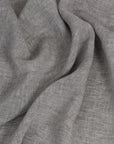Grey Melange Linen 1741 - Fabrics4Fashion