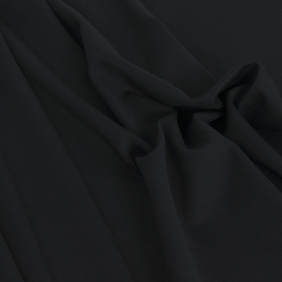 Black Punto Roma Knit 1847 - Fabrics4Fashion