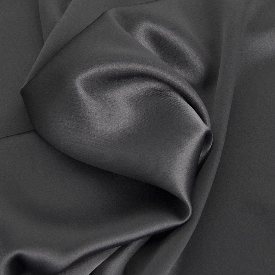 Grey Blouseweight Satin 1960 - Fabrics4Fashion