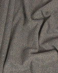 Peacock Blue Herringbone Tweed 211 - Fabrics4Fashion