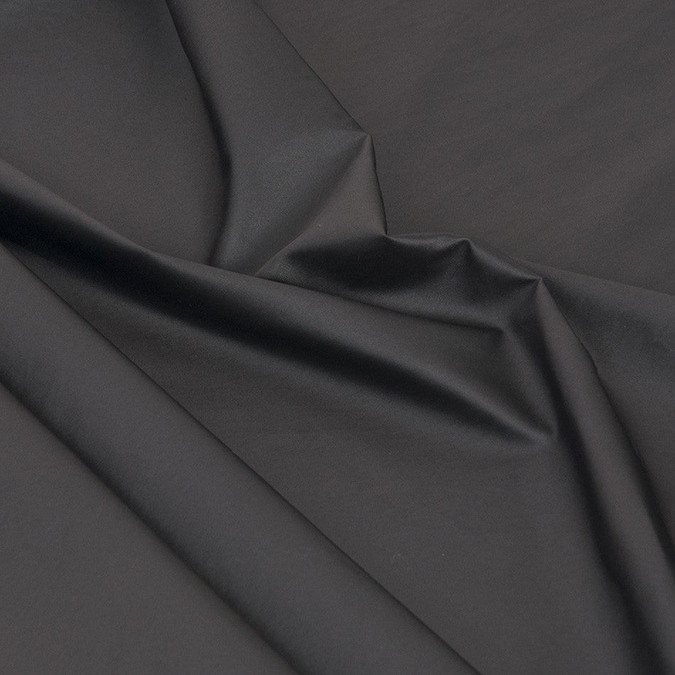 100% Polyamide Fabric Rich Black remnant Piece 190cm X 985cm