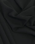 Black Mid-weight Suiting Fabric 2275 - Fabrics4Fashion