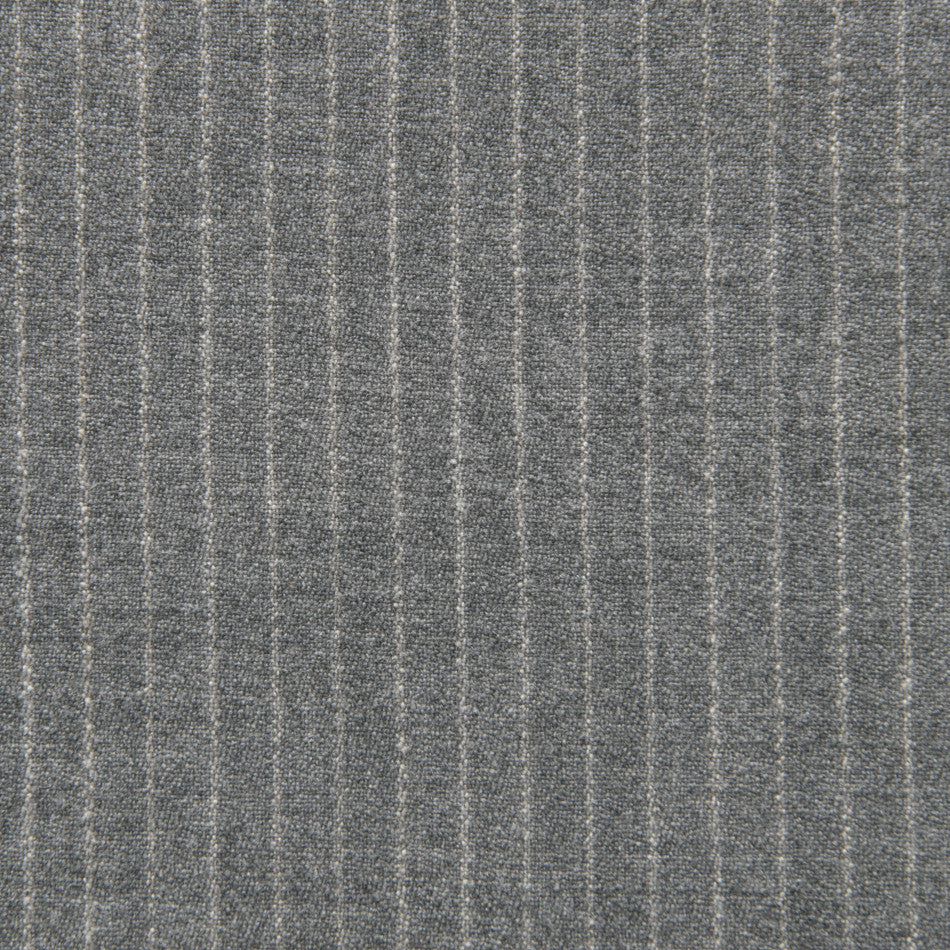 Ash Grey Pinstripe Stretchy Wool 2280 - Fabrics4Fashion