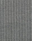 Ash Grey Pinstripe Stretchy Wool 2280 - Fabrics4Fashion