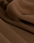Brown Wool/Cashmere Fabric 2304 - Fabrics4Fashion