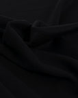 Black Wool/Cashmere Fabric 2316 - Fabrics4Fashion