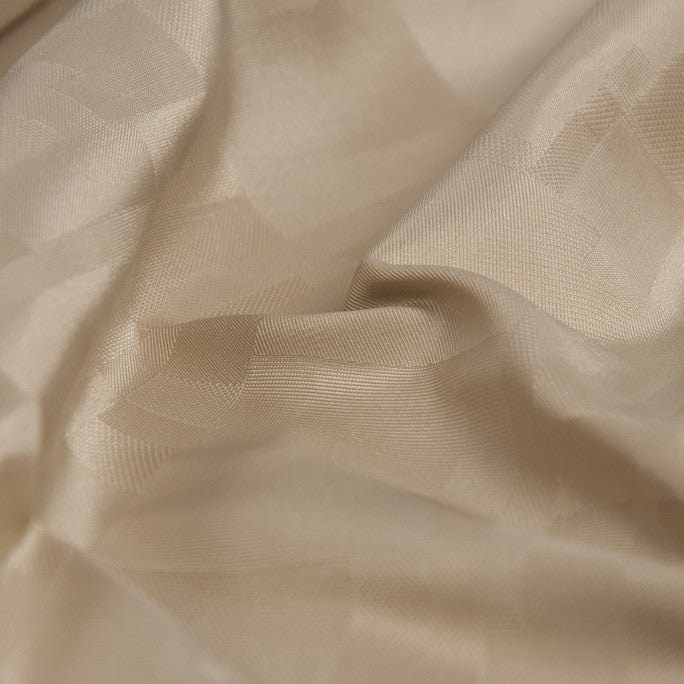 Beige Fancy Satin 234 - Fabrics4Fashion