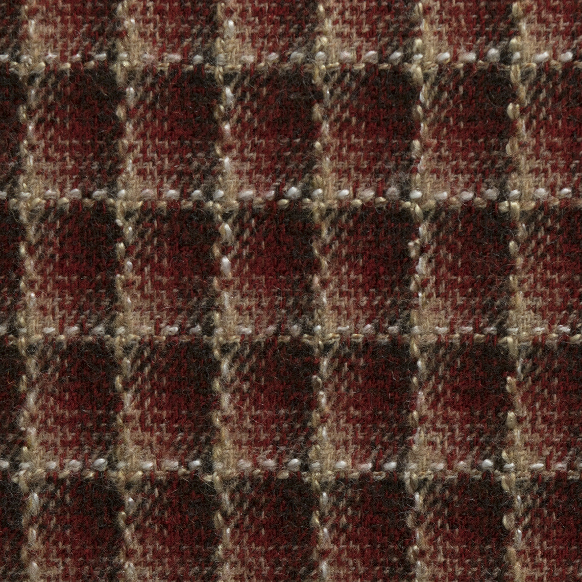 Check Wool Coating Fabric 2356 - Fabrics4Fashion
