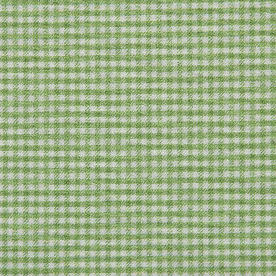 Green and White Stretchy Vichy 2422 - Fabrics4Fashion