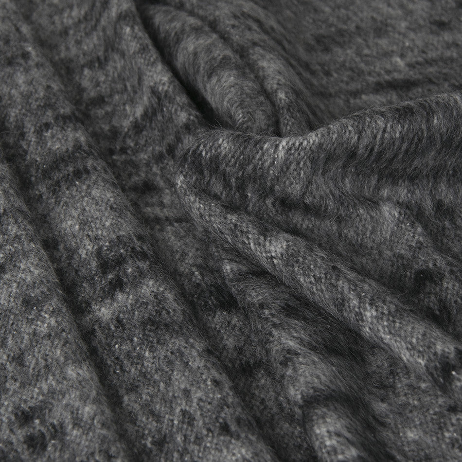 Ash Grey Coating Wool Blend 2437 - Fabrics4Fashion