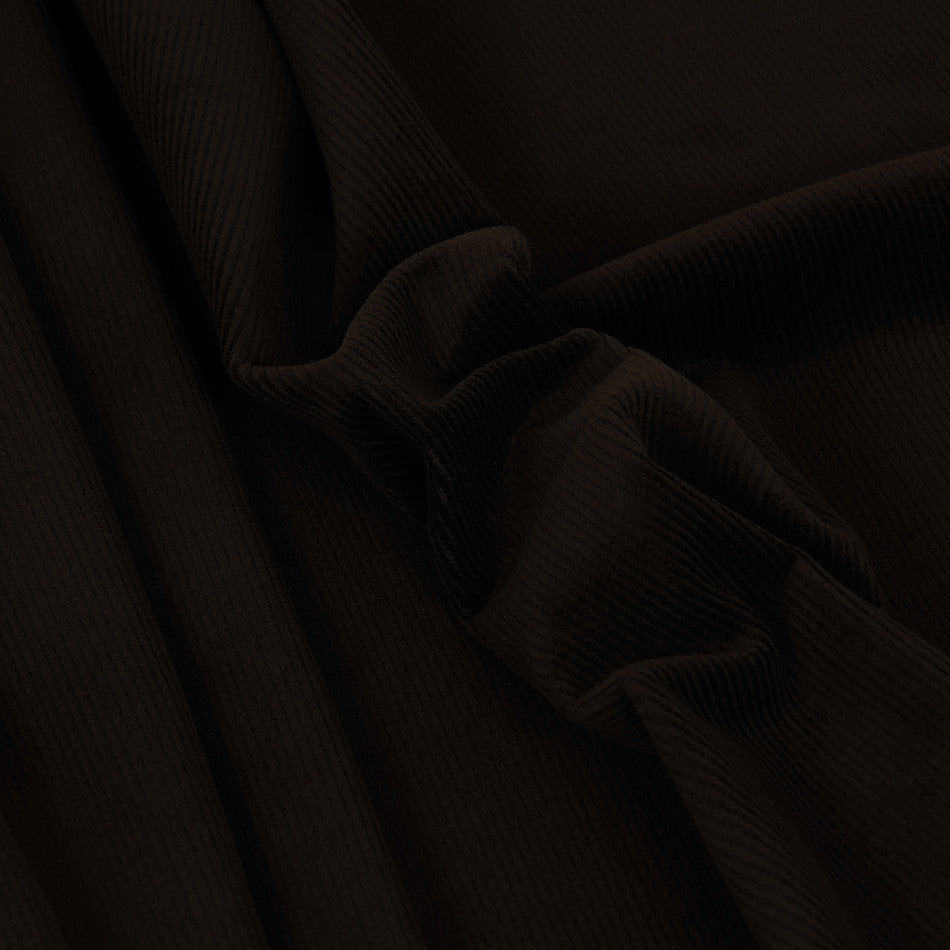 Dark Brown Corduroy 100% Cotton Fabric – Fabrics4Fashion