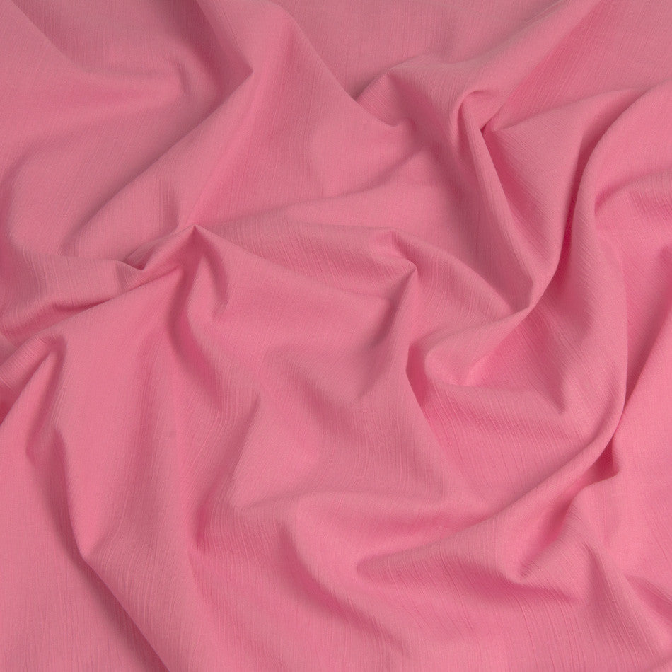 Pink Wrinkled Cotton Fabric – Fabrics4Fashion